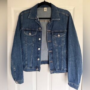 &Denim Blue Jean Jacket